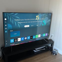 Samsung 65” 4K TV With Stand 