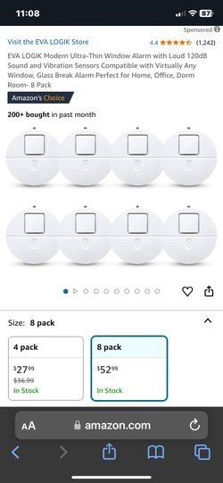 24hour Window Alarm System X8