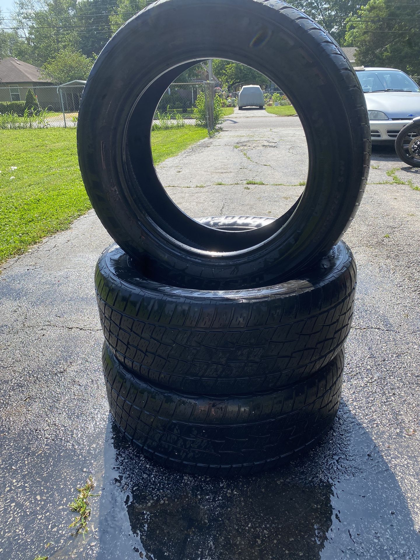 3 Matching 275/55/20 Tires