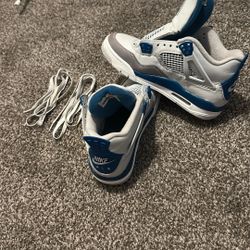 Jordan 4s (blue Military)