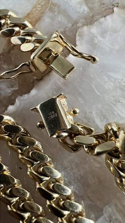 Solid Gold Cuban Length Chain