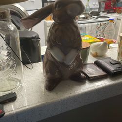 Bunny statue
