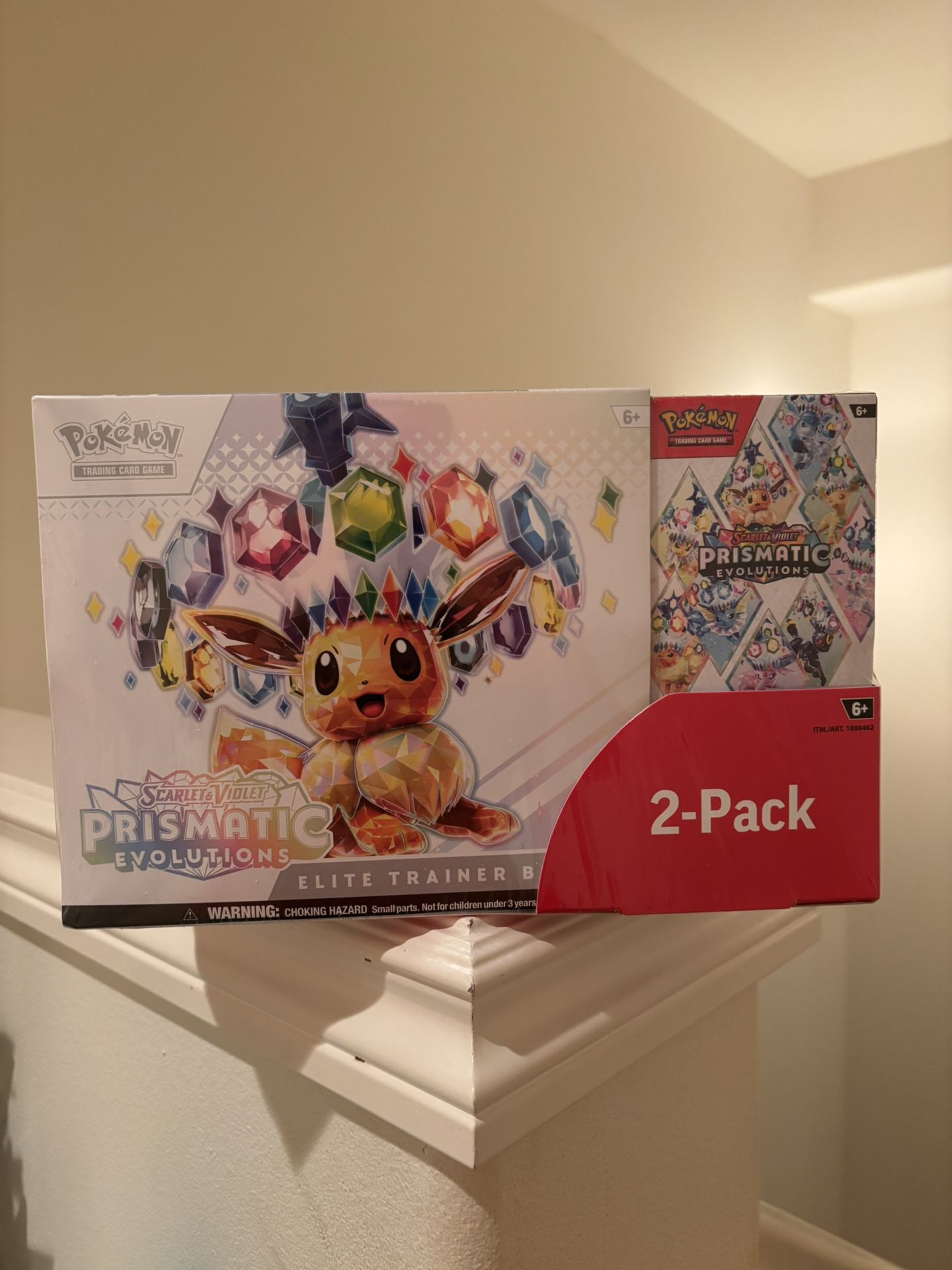 Pokemon Prismatic Evolution ETB And Booster Box 