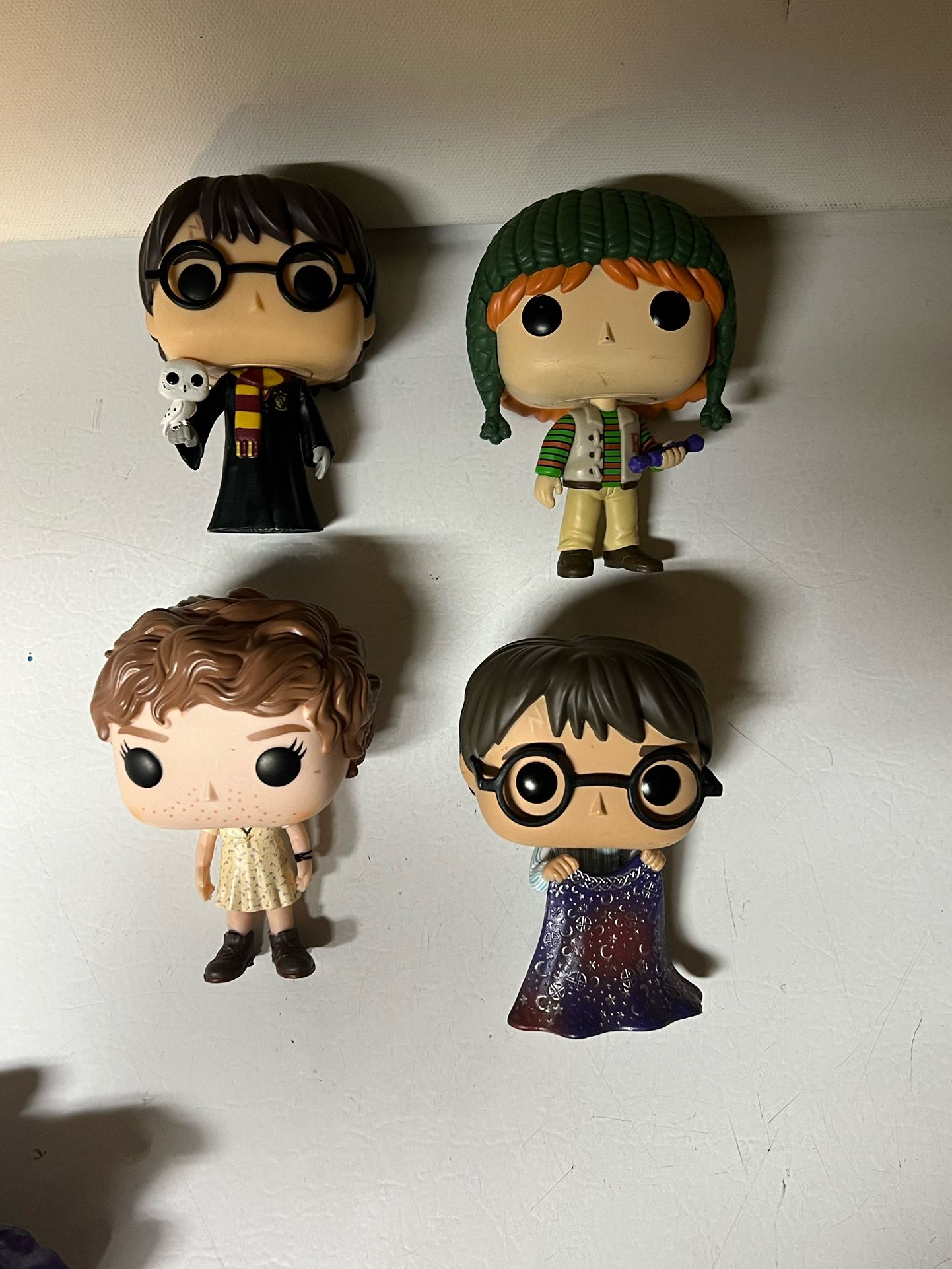 Funko Pop Harry Potter Set Of 4 Funko Pop Harry Potter Invisible Ron Weasley & It - Beverly Marsh IT Funko Lot