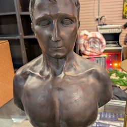 Modern Resin Napoleon Bonaparte Bust Sculpture Classical Military Portrait Decor
