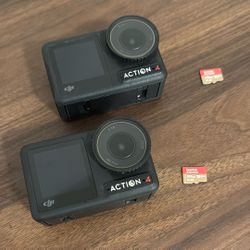 DJI Action 4 with accessories
