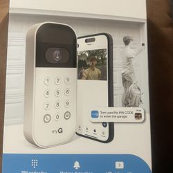 myQ Smart Garage Video Keypad – BRAND NEW 