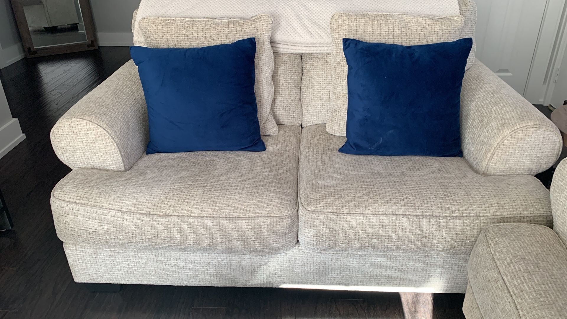 Sofa, Love Seat, & Ottoman Set