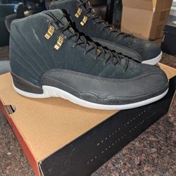 Nike Air Jordan 12 Retro Black White Reverse Taxi Sz 11.5, XII, III, XI, V, IV