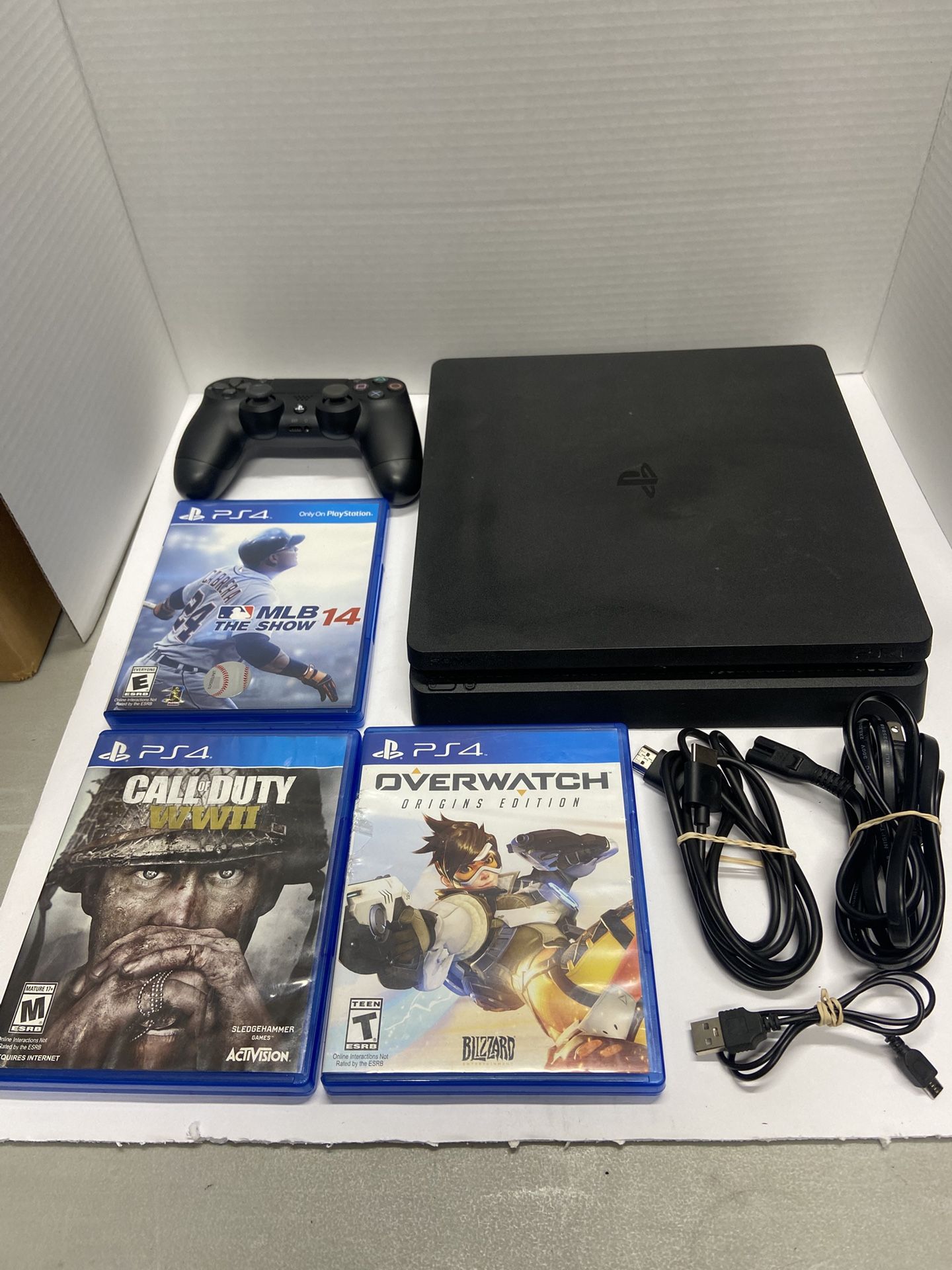 PlayStation 4 For Sale $130 OBO. Or Trade For Old Video Games. Tested. Works. Comes with 3 games