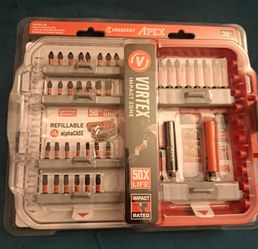 Crescent 38 pc impact bit set