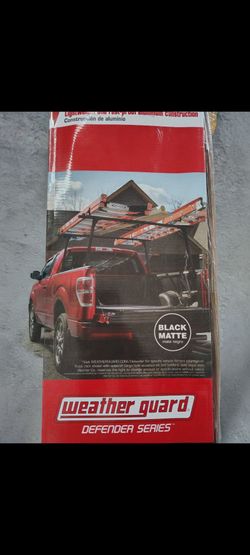 NEW Weather Guard 27.75" Truck Rack Multi Use Black Matte Aluminum 800 LB Capacity Professional Grade