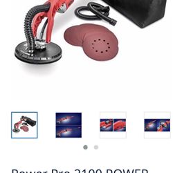 Power Pro 2100 Pro Electric Sander With Extra Disks 