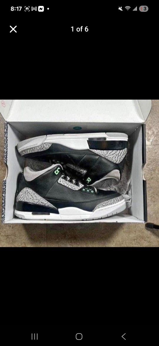 Jordan 3 Sz 10
