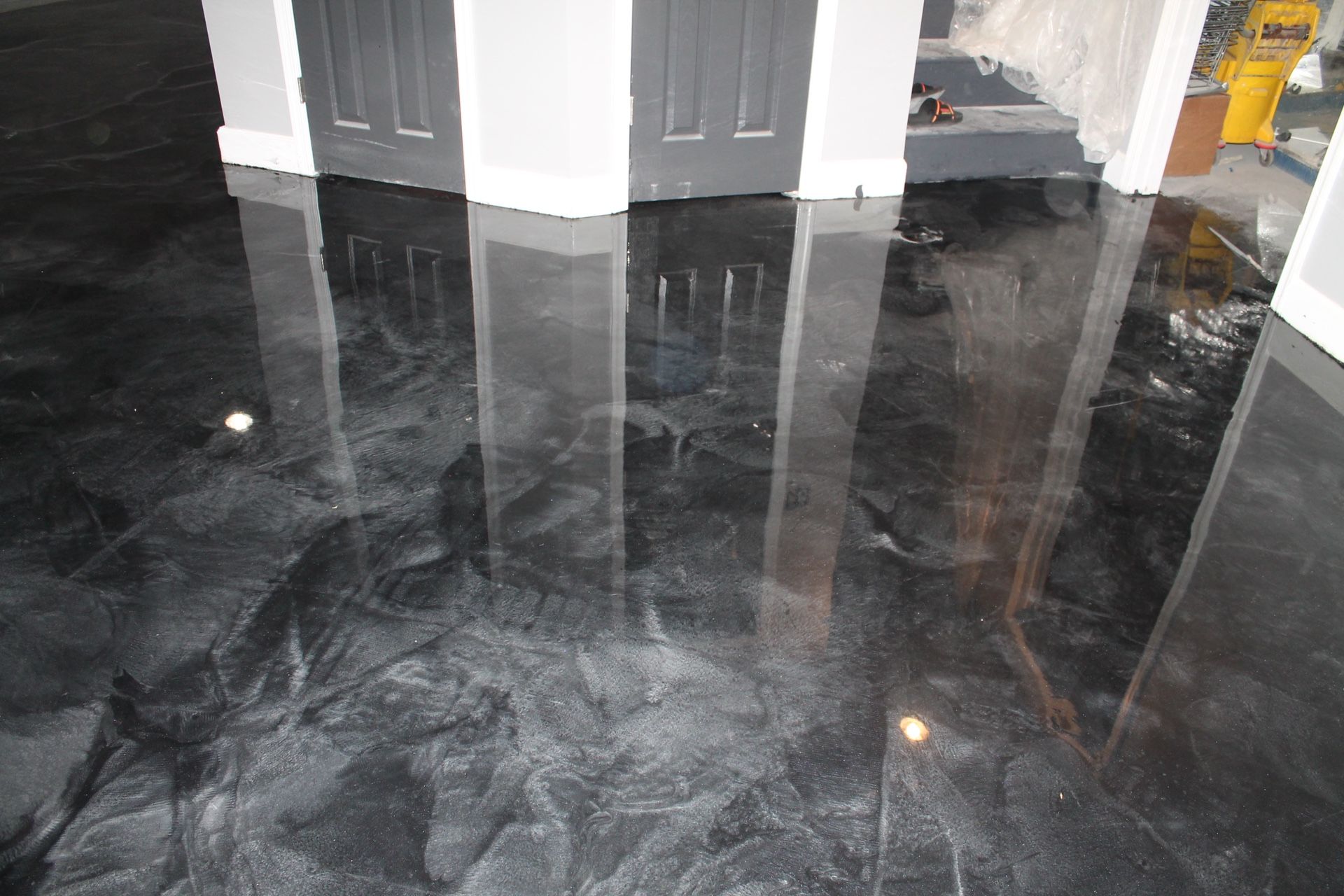 Epoxy floors and countertops