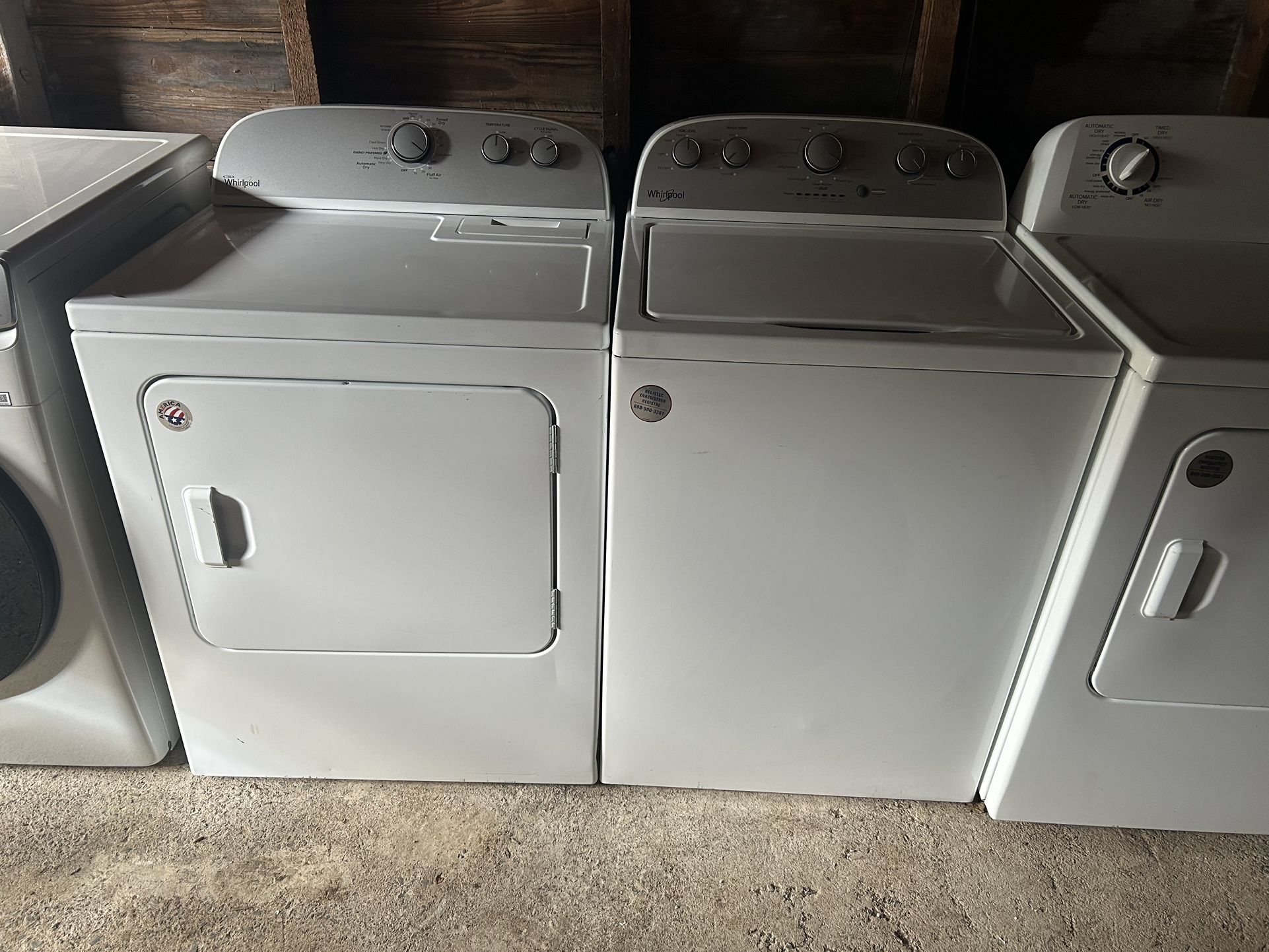 Set Washer And Dryer Whirlpool