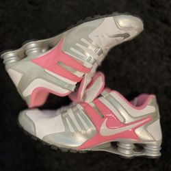 Nike Shox Current Size 9 Pink White And Grey for Sale in Baltimore