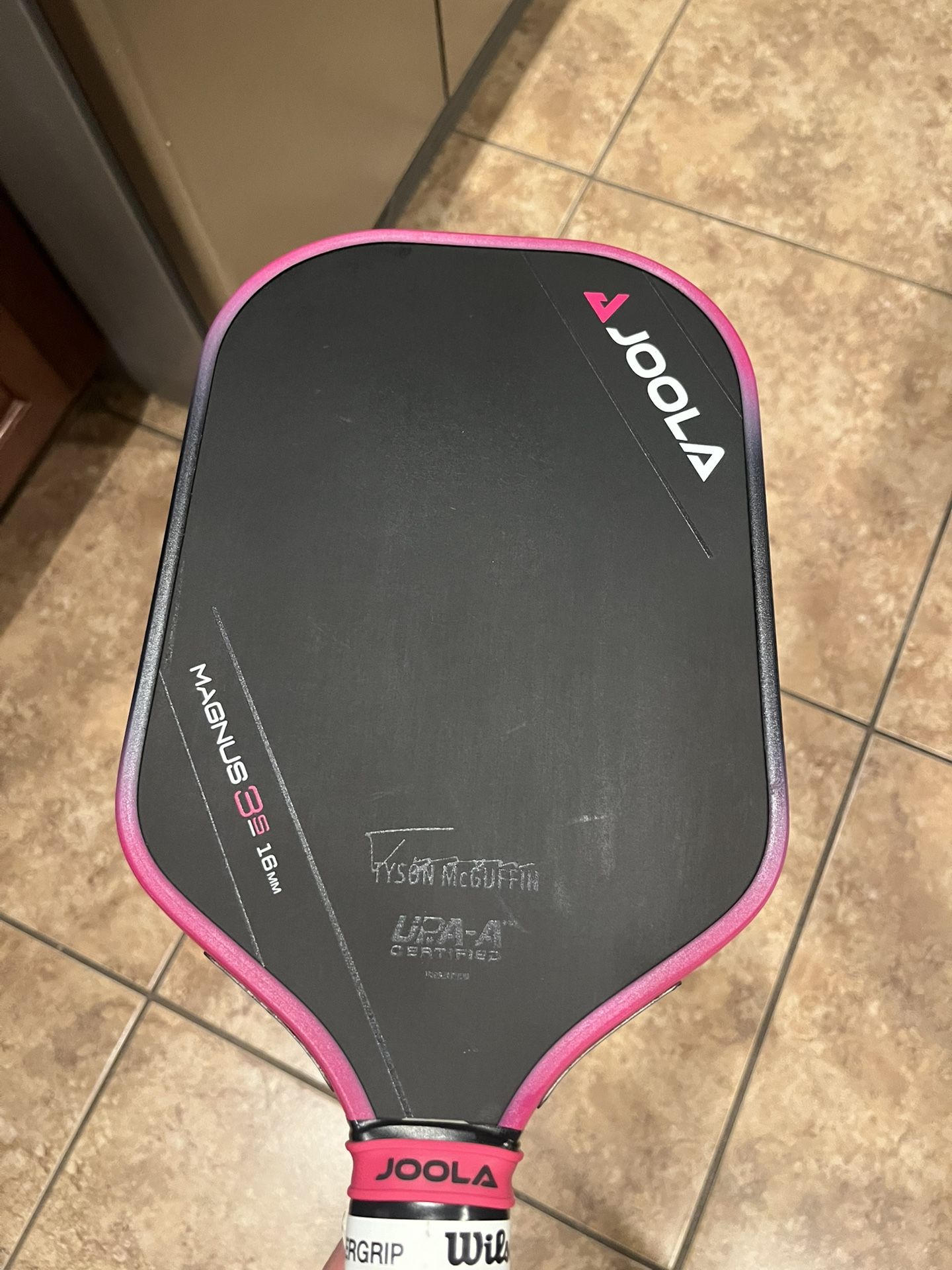 Joola Tyson Magnus 3s Gen Pickleball Paddle - Carbon Fiber Face power/control