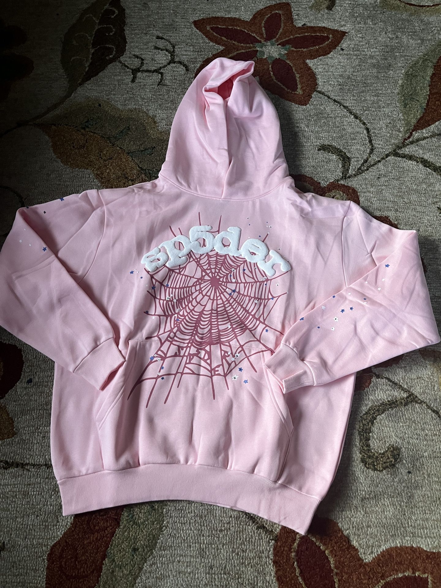 Pink sp5der hoodie M