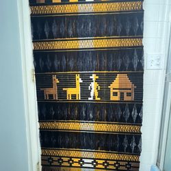 Woven  Tapestry  Llamas 