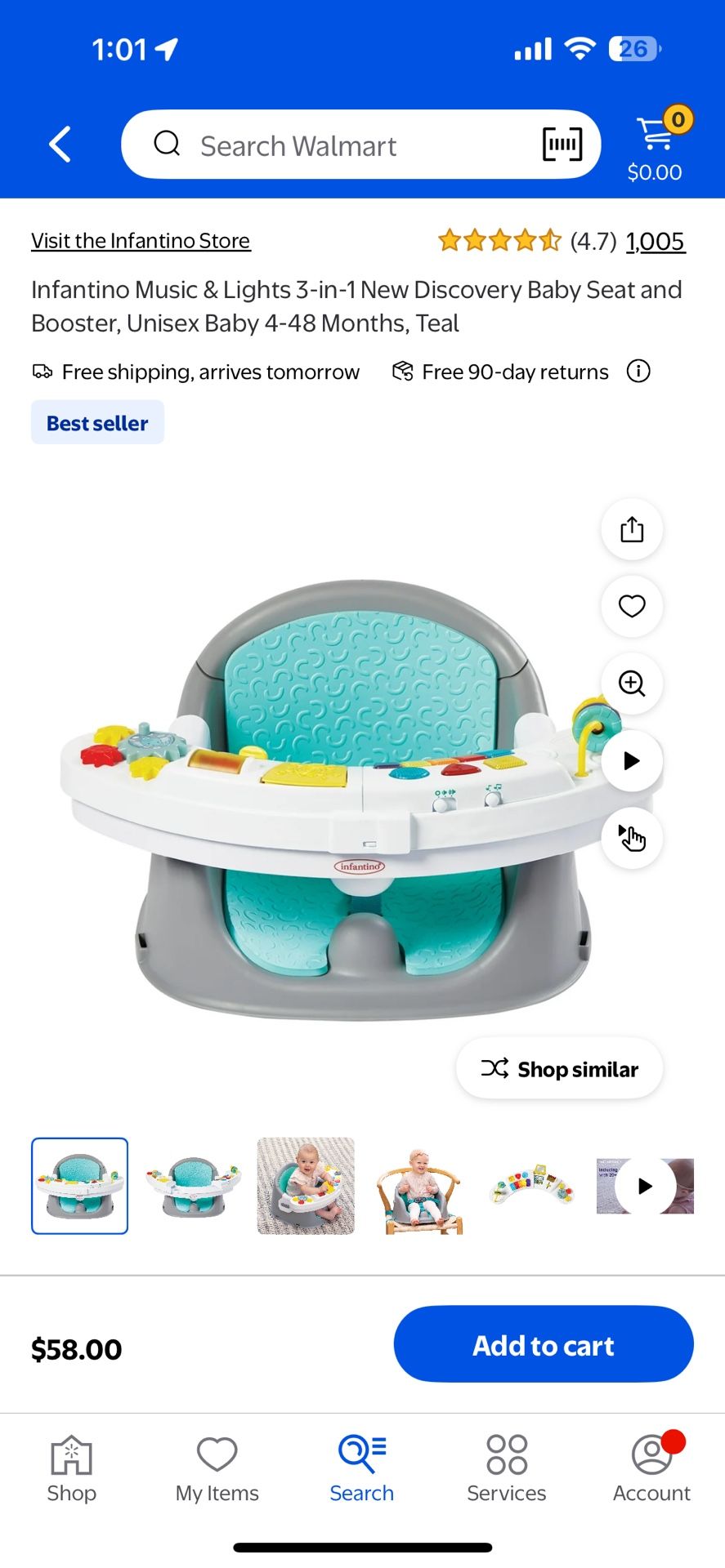 Infantino Music & Lights 3-in-1 Discovery