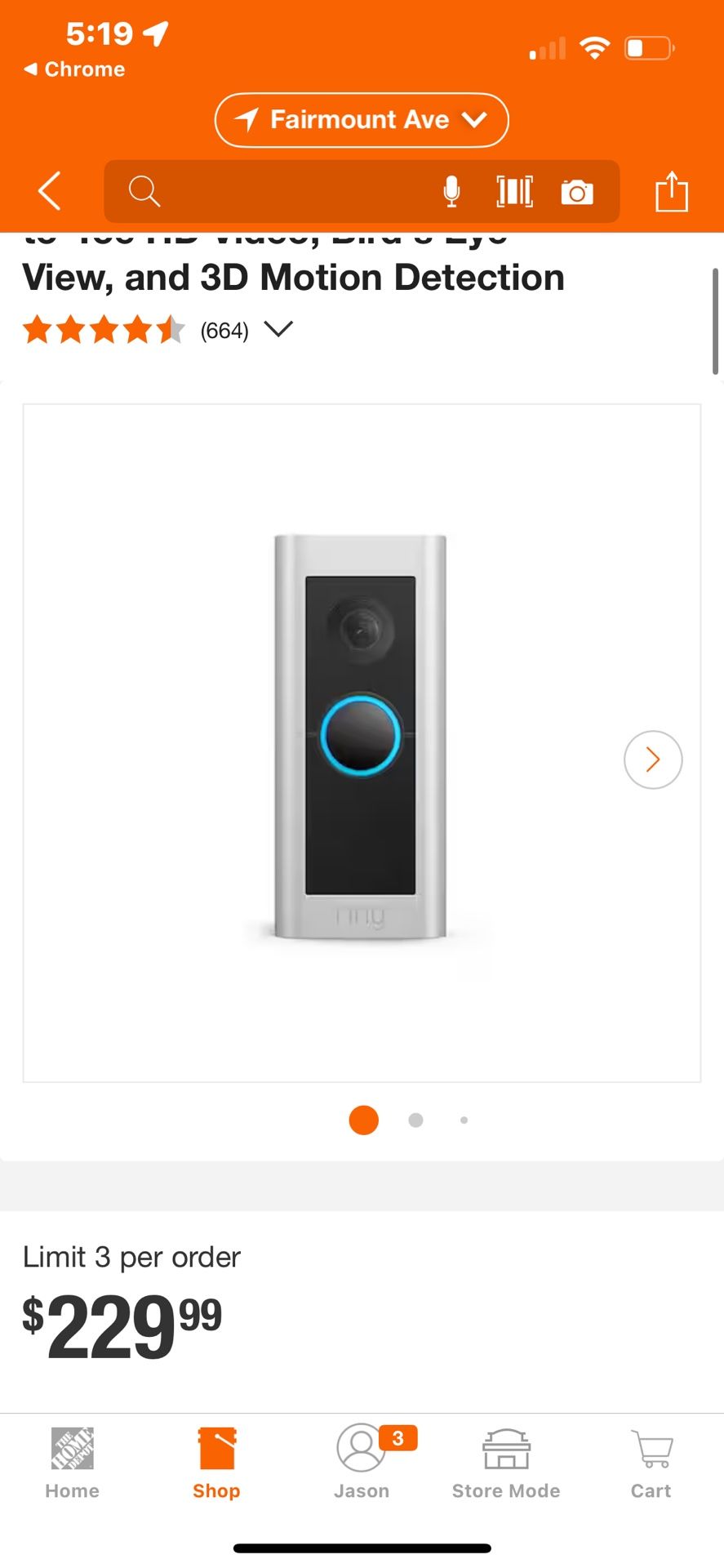 New Ring Doorbell Pro 2