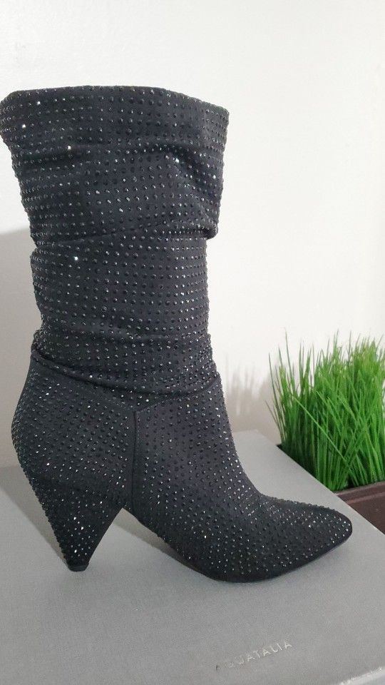 Rebound Black Booties