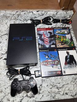 Sony Play Station 2 bundle with games (FAT PS2)