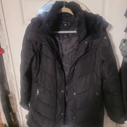 Andrew Marc Black Puffer Jacket