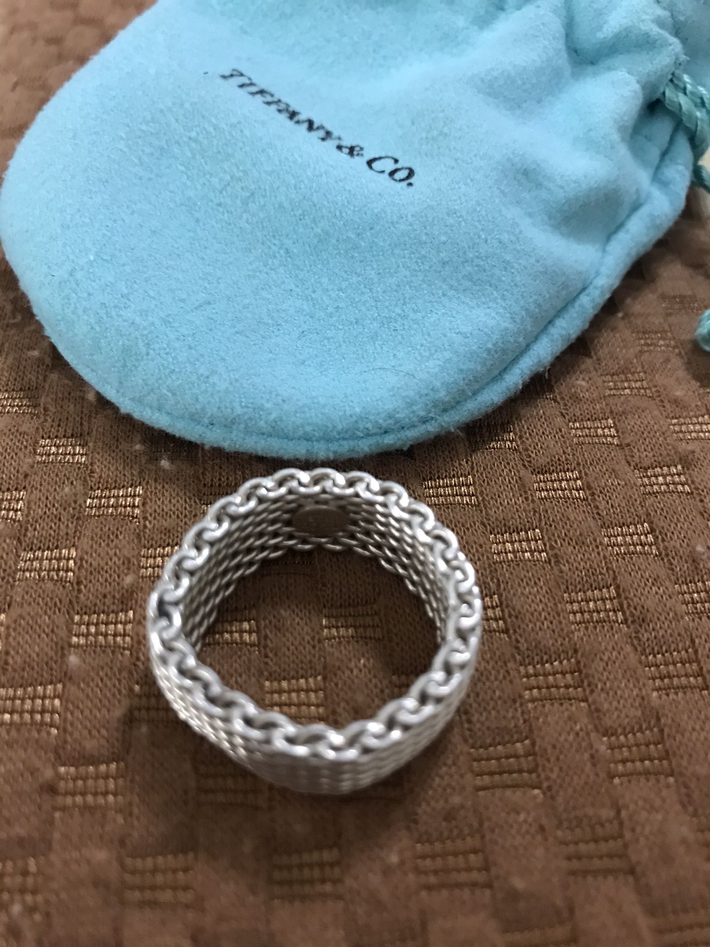 AUTHENTIC TIFFANY & CO - SOMERSET RING Size 7- 8