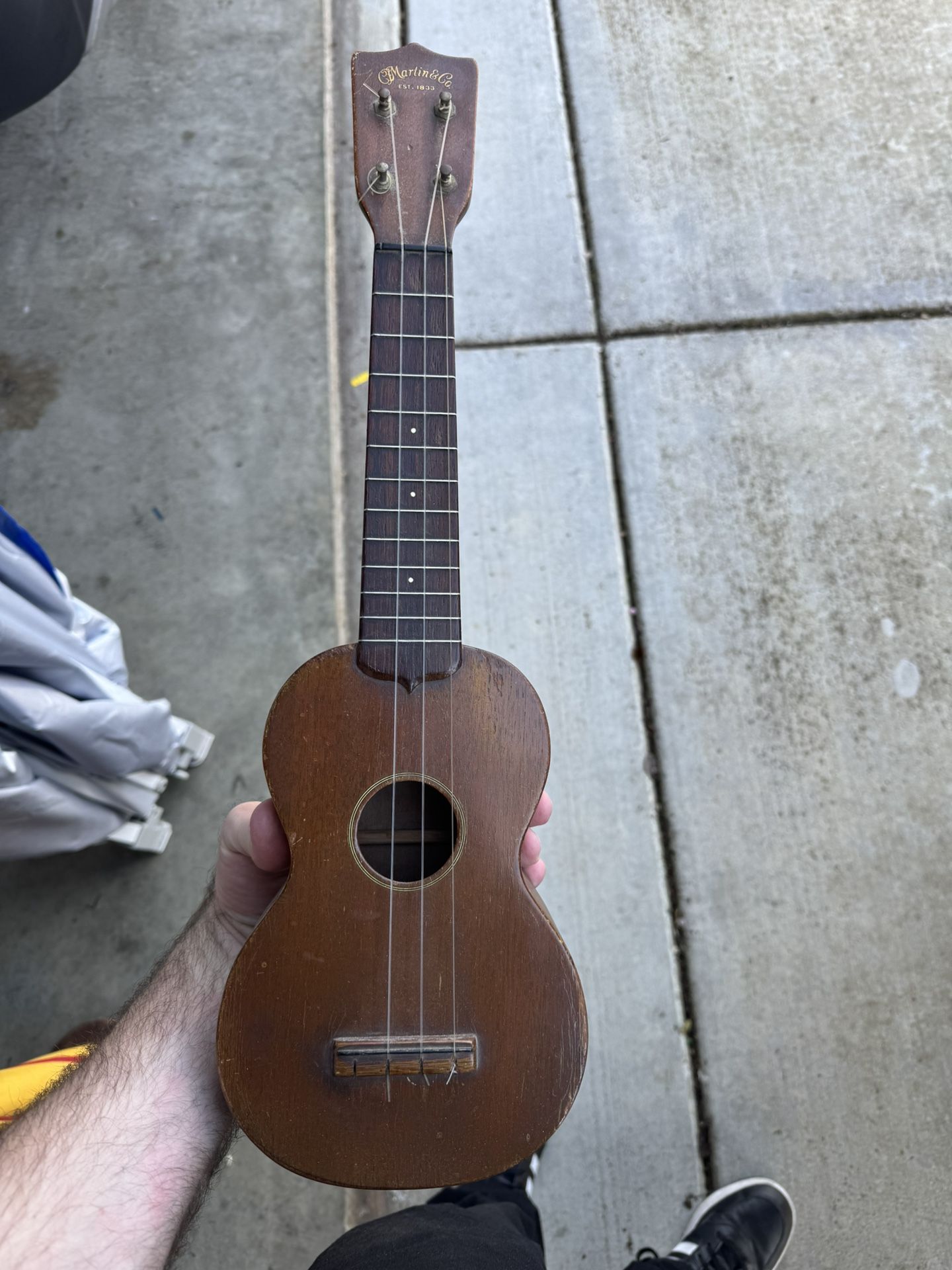 Vintage Martin Style O Soprano Ukulele