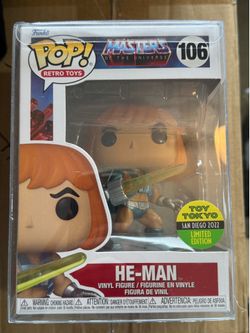 Comic Con He-Man Funko Pop