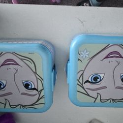 Two Frozen Elsa Perfume Boxes + Full Size Spray 