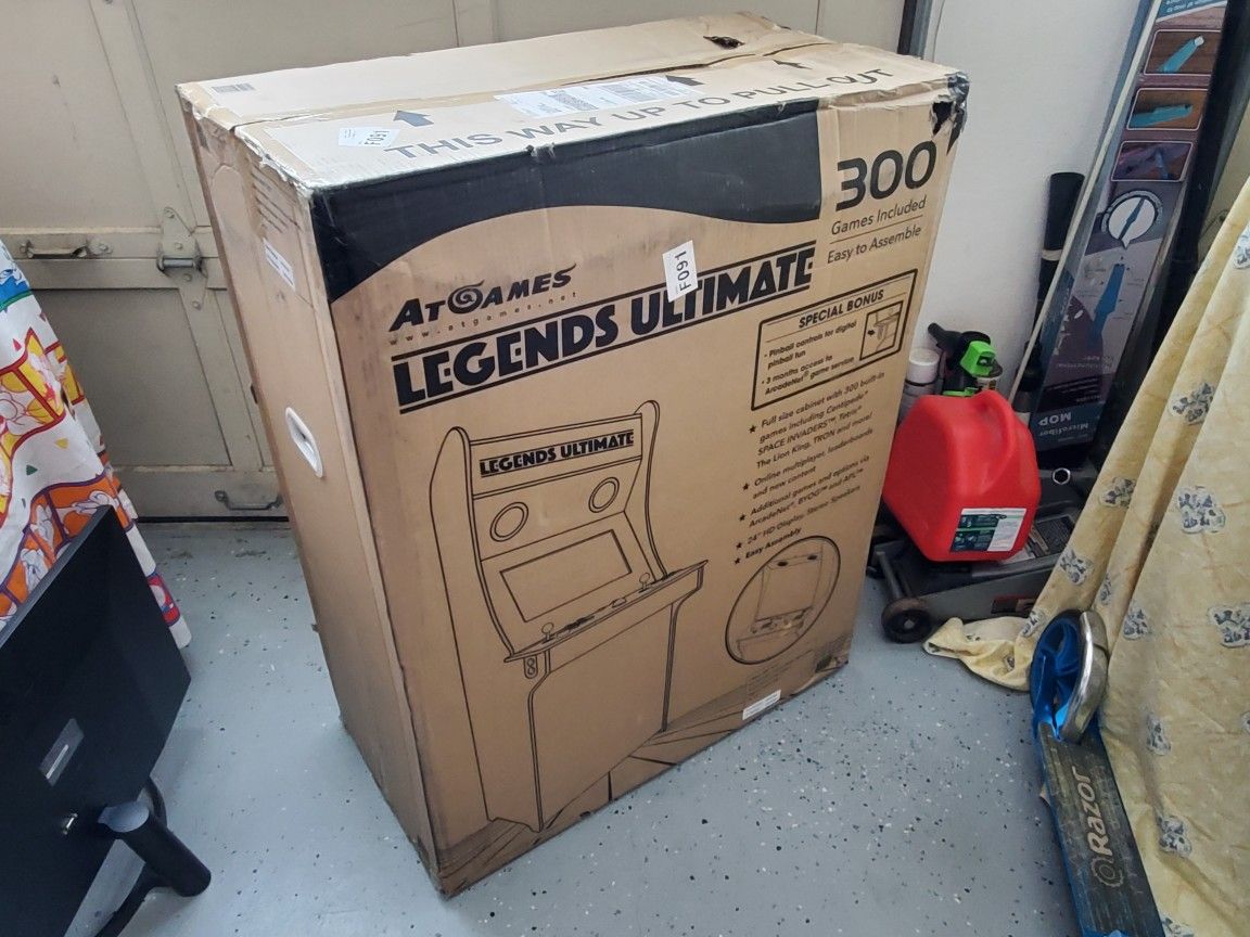 AtGames Legends Ultimate Home Arcade + COINOPSX 2200+ Games NEW