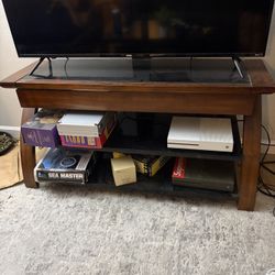 Glass TV Stand