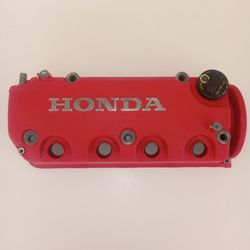 96-00 Honda Civic 1.6L SOHC Red Valve Cover