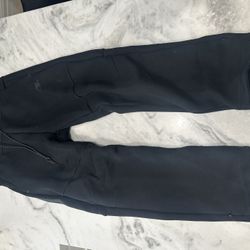 Nike tech black openleg sweatpants