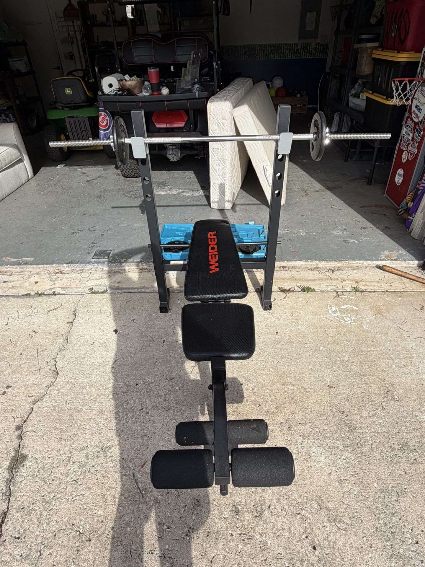 Beginners Bench Press Set With Weights