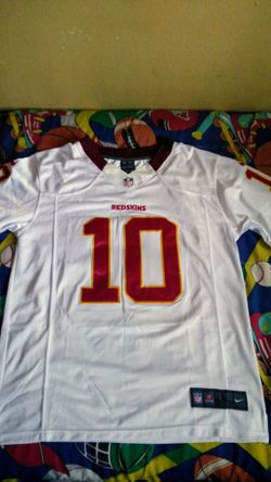 REDSKINS JERSEY SIZE LARGE ADULT STITCHED