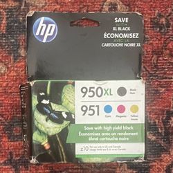 HP 950XL 951 Ink Cartridge 4-Pack