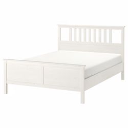 Ikea Hemnes Queen Bed Frame + Mattress Included