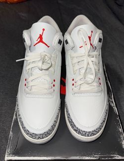 Jordan 3s white cement reimagined. Size 11.5
