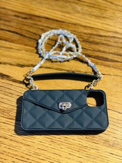 Cover Para IPhone 📱 12 Pro  De Silicone Stile Bag 💼 Color Black  Nuevo 