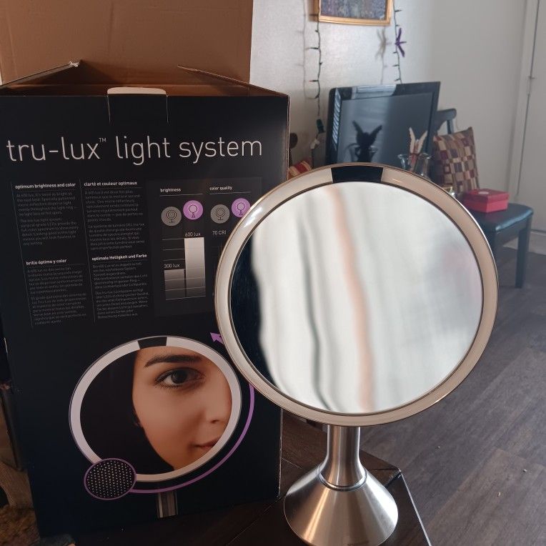 Simplehuman Sensor Mirror Tru-lux Light System
