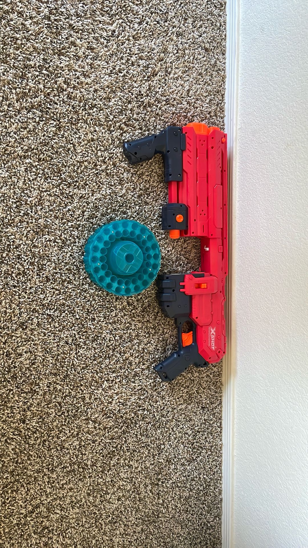 X shot nerf gun