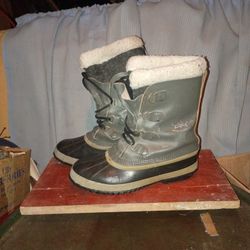 Men Canadian Sorel Gray SIZE 10 Winter Boots