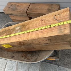 6/12 Wood 6 × 12 wood, some measure 40 inches, others measure 30 