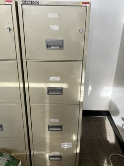 Schwab 5000 4-drawer Fireproof File Cabinet