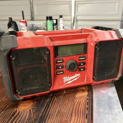 Milaukee Job site Radio. 