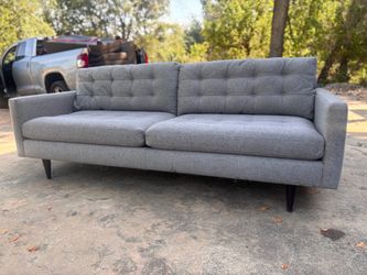 *FREE DELIVERY* Crate & Barrel Petrie 86” MCM Sofa